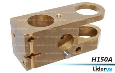 Peças Offset - Corpo do puxador de bronze LI