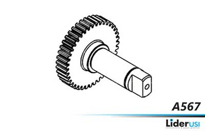 Peças Adast  - Engrenagem da rolaria de tração