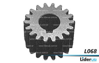 Peça Solna  - Engrenagem do cilindro de chapa
