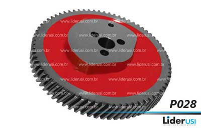 Peça Roland  - Engrenagem do cilindro do contra