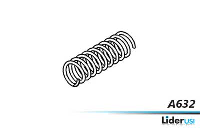 Peças Adast  - Mola da pinça do segundo contra