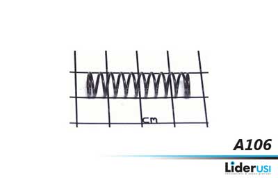 Peça Adast  - Mola de abertura das pinças da barra tira folha