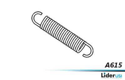 Peças Adast  - Mola do comando dos frontais