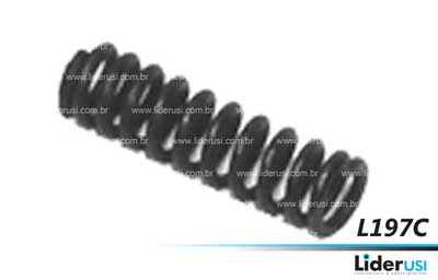Peça Solna  - Mola do esquadro frontal média
