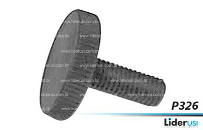Peça Roland  - Parafuso com cabeça recartilhada
