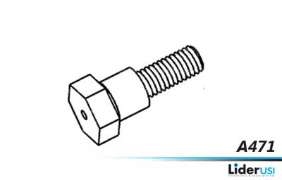 Peça Adast  - Parafuso guia da alavanca do leque
