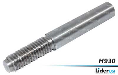 Peças Offset - Pino conico com rosca externa