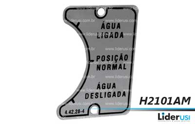 Peças Heidelberg - Placa de Identificação