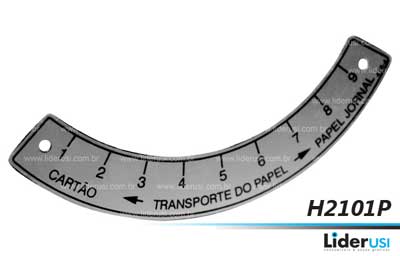 Peças Offset - Placa de Identificação