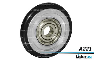 Peça Adast  - Roldana do suporte de borracha