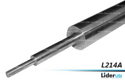 Peças Offset - Rolo bailarino - inox com rosca