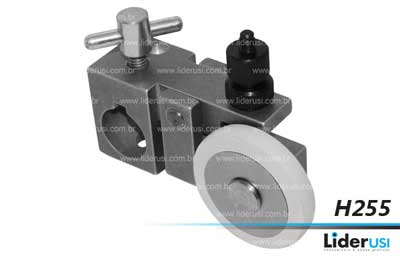Peça Heidelberg - Suporte da roldana de borracha LS