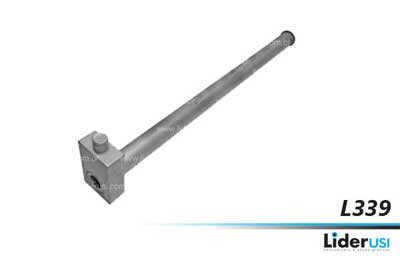 Peças Offset - Tubo da lateral da saída